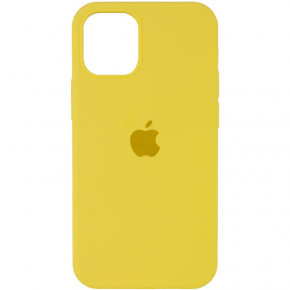   Silicone Full Case AA Open Cam Apple iPhone 13 Sunny Yellow (FullOpeAAi13-56)
