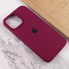   Silicone Full Case AA Open Cam Apple iPhone 14 Pro Max Maroon (FullOpeAAi14PM-35) 4