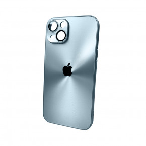   OG Acrylic Glass Apple iPhone 15 Blue (OGGRAFrameiP15LSBlue)