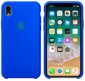  Silicone Case  iPhone XR Blue
