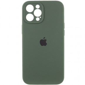   Silicone Full Case AA Apple iPhone12 Pro Max Atrovirens (FullAAi12PM-40)