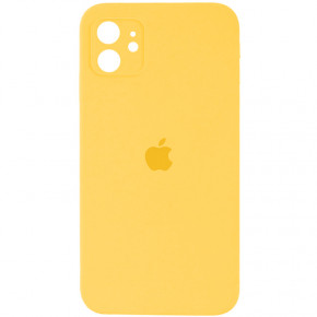   Silicone Full Case AA Apple iPhone12 Sunny Yellow (FullAAi12-56)