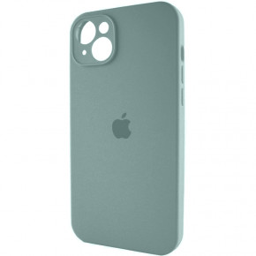   Silicone Full Case AA Apple iPhone 14 Pine Green (FullAAi14-46) 4