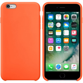  (Silicone Case)  iPhone 6 plus / iPhone 6S Plus Original Orange 3
