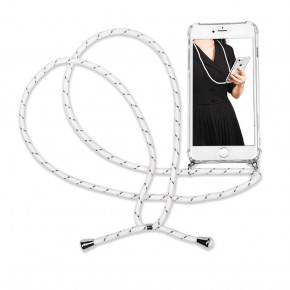   Strap BeCover Samsung Galaxy M20 SM-M205 White (704269) 3