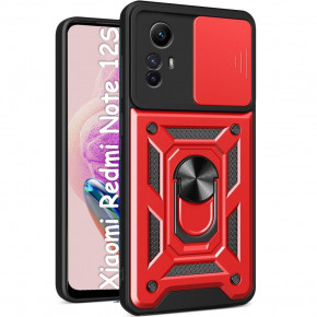  Military BeCover Xiaomi Redmi Note 12S Red (709488)