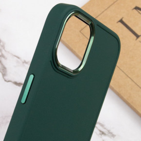 TPU  Epik Bonbon Metal Style Apple iPhone 12 Pro Max (6.7)  / Pine green 6