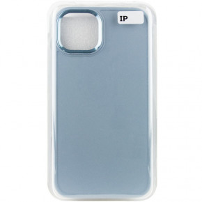 TPU  Epik Bonbon Metal Style Apple iPhone 13 (6.1)  / Mist blue 7
