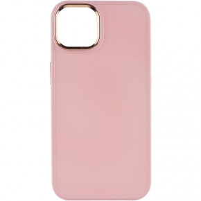 TPU  Epik Bonbon Metal Style Apple iPhone 13 (6.1)  / Light pink 3