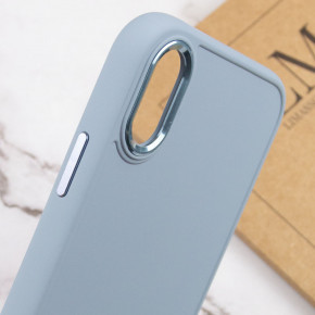 TPU  Epik Bonbon Metal Style Apple iPhone XR (6.1)  / Mist blue 6