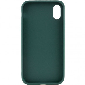 TPU  Epik Bonbon Metal Style Apple iPhone XS Max (6.5)  / Pine green 4