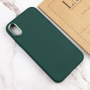 TPU  Epik Bonbon Metal Style Apple iPhone XS Max (6.5)  / Pine green 5