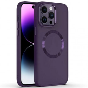 TPU  Epik Bonbon Metal Style with MagSafe Apple iPhone 13 Pro (6.1)  / Dark Purple