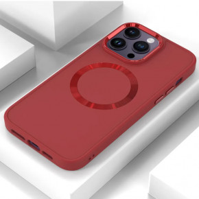 TPU  Epik Bonbon Metal Style with MagSafe Apple iPhone 13 Pro (6.1)  / Red 3