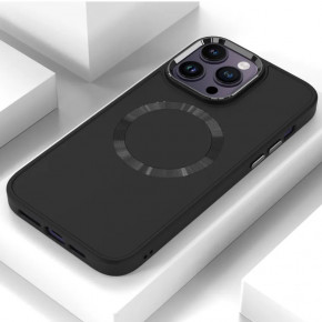 TPU  Epik Bonbon Metal Style with MagSafe Apple iPhone 14 Pro Max (6.7)  / Black 5