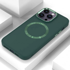 TPU  Epik Bonbon Metal Style with MagSafe Apple iPhone 14 Pro Max (6.7)  / Army Green 3