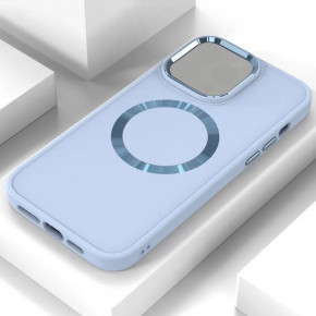 TPU  Epik Bonbon Metal Style with MagSafe Apple iPhone 15 Plus (6.7)  / Mist Blue 3