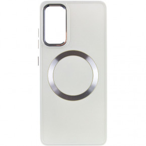 TPU  Epik Bonbon Metal Style with MagSafe Samsung Galaxy S24+  / White 3
