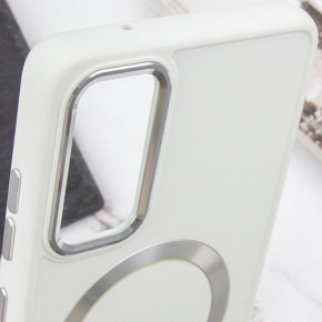TPU  Epik Bonbon Metal Style with MagSafe Samsung Galaxy S24+  / White 6