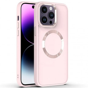 TPU  Epik Bonbon Metal Style with MagSafe  Apple iPhone 13 Pro (6.1)  / Light Pink