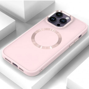 TPU  Epik Bonbon Metal Style with MagSafe  Apple iPhone 13 Pro (6.1)  / Light Pink 3