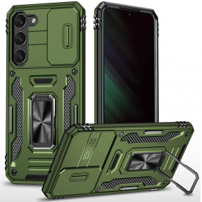   Epik Camshield Army Ring Samsung Galaxy S22+  / Army Green