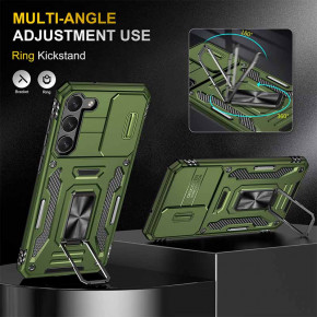   Epik Camshield Army Ring Samsung Galaxy S22+  / Army Green 4