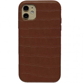   Epik Croco Leather Apple iPhone 11 (6.1) Brown