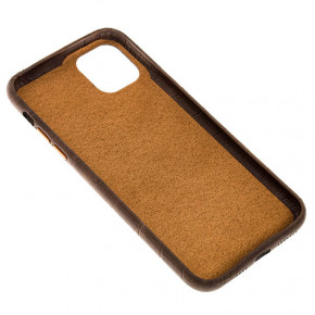   Epik Croco Leather Apple iPhone 11 (6.1) Brown 4