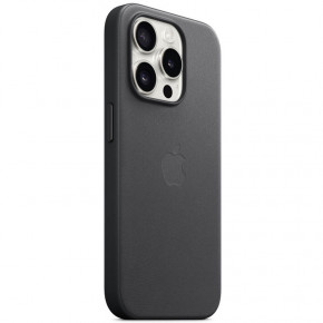  Epik FineWoven (AAA) with MagSafe Apple iPhone 15 Pro Max (6.7) Black 3