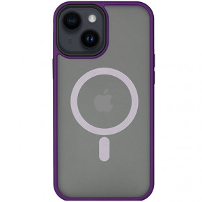 TPU+PC  Epik Metal Buttons with MagSafe Apple iPhone 14 Plus (6.7) -