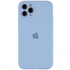  Epik Silicone Case Full Camera Protective (AA) Apple iPhone 12 Pro Max (6.7)  / Lilac Blue