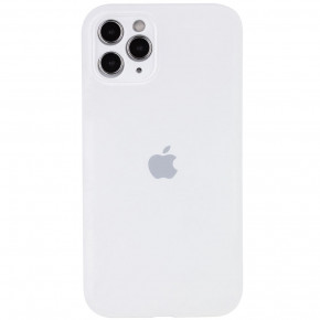 Epik Silicone Case Full Camera Protective (AA) Apple iPhone 12 Pro (6.1)  / White
