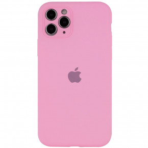  Epik Silicone Case Full Camera Protective (AA) Apple iPhone 12 (6.1)  / Light pink