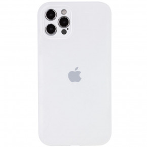  Epik Silicone Case Full Camera Protective (AA) Apple iPhone 13 Pro Max (6.7)  / White
