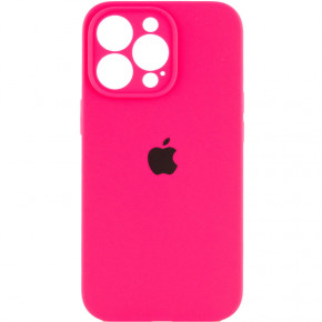  Epik Silicone Case Full Camera Protective (AA) Apple iPhone 13 Pro Max (6.7)  / Barbie pink