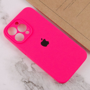  Epik Silicone Case Full Camera Protective (AA) Apple iPhone 13 Pro Max (6.7)  / Barbie pink 5