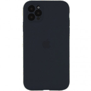  Epik Silicone Case Full Camera Protective (AA) Apple iPhone 13 Pro Max (6.7)  / Dark Gray