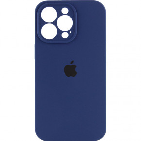 Epik Silicone Case Full Camera Protective (AA) Apple iPhone 15 Pro Max (6.7)  / Deep navy