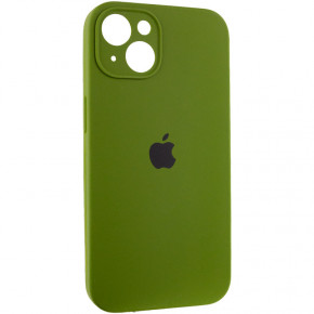  Epik Silicone Case Full Camera Protective (AA) Apple iPhone 15 (6.1)  / Dark Olive 3