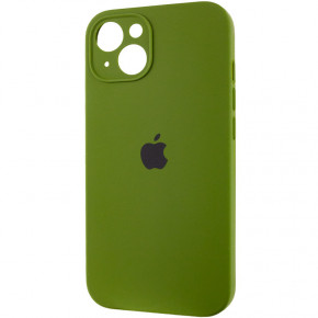  Epik Silicone Case Full Camera Protective (AA) Apple iPhone 15 (6.1)  / Dark Olive 4