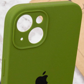  Epik Silicone Case Full Camera Protective (AA) Apple iPhone 15 (6.1)  / Dark Olive 7