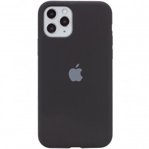  Epik Silicone Case Full Protective (AA) Apple iPhone 11 Pro Max (6.5)  / Black