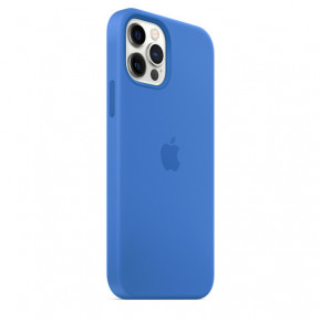  Epik Silicone Case Full Protective (AA) Apple iPhone 12 Pro / 12 (6.1)  / Capri Blue 3