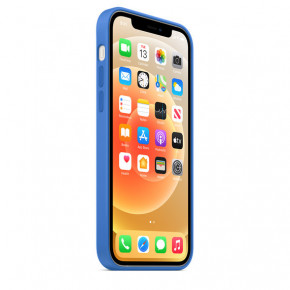  Epik Silicone Case Full Protective (AA) Apple iPhone 12 Pro / 12 (6.1)  / Capri Blue 4