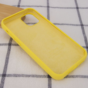  Epik Silicone Case Full Protective (AA) Apple iPhone 13 Pro Max (6.7)  / Yellow 4