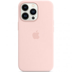  Epik Silicone Case Full Protective (AA) Apple iPhone 13 Pro Max (6.7)  / Chalk Pink