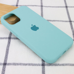  Epik Silicone Case Full Protective (AA) Apple iPhone 13 Pro (6.1)  / Marine Green 3