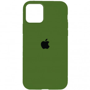  Epik Silicone Case Full Protective (AA)  Apple iPhone 12 Pro Max (6.7)  / Forest green