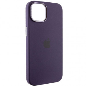  Epik Silicone Case Metal Buttons (AA) Apple iPhone 12 Pro Max (6.7)  / Elderberry